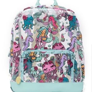 Clear Betsey Johnson backpack